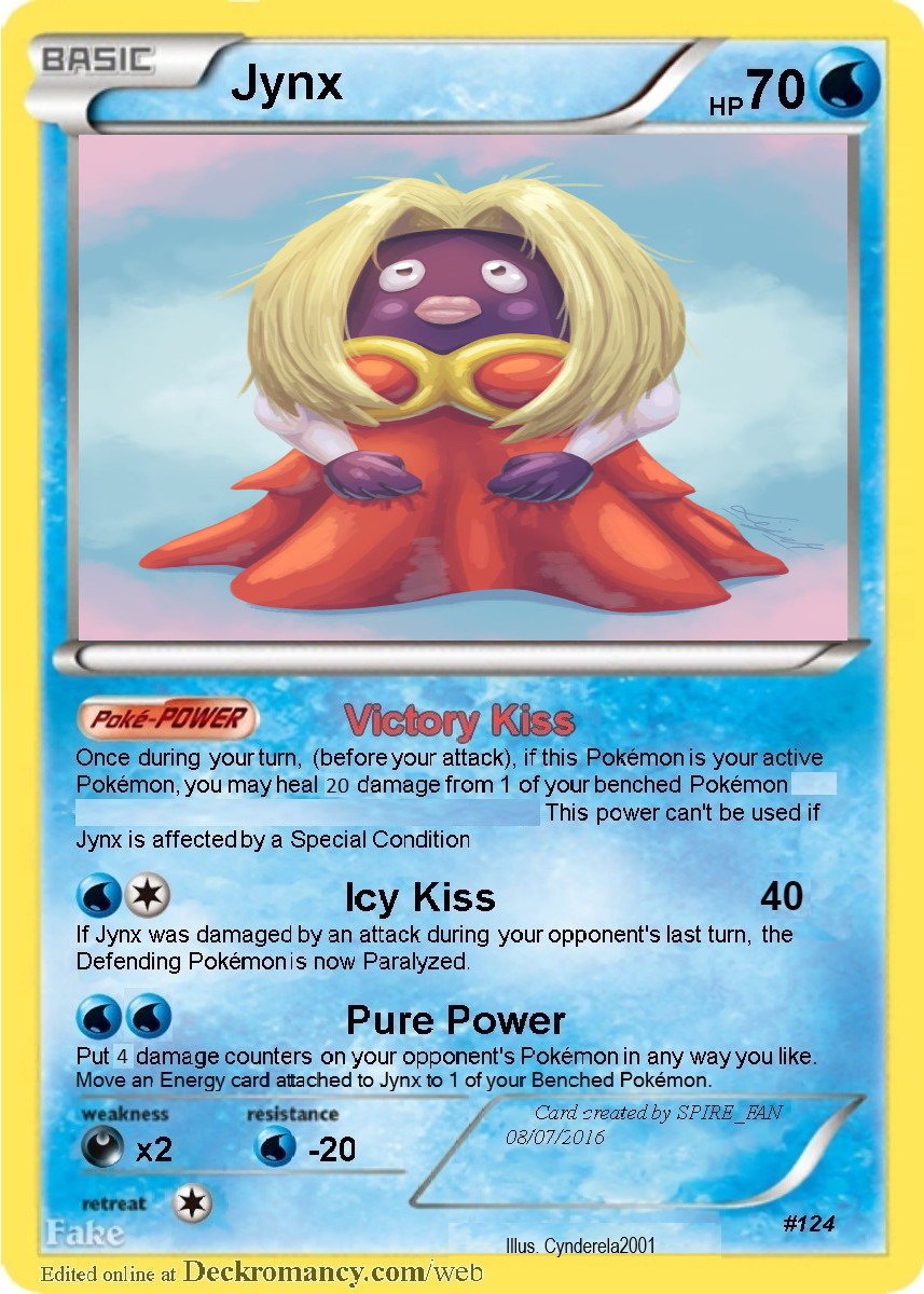 Jynx Pokémon TCG Highlander The Eagle's Perch